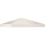 Toile de rechange pour jardin 3 x 3 m, bâche pour tonnelle en polyester haute densité avec trou de ventilation ... Toile de rechange pour jardin 3 x 3 m, bâche pour tonnelle en polyester haute densité avec trou de ventilation ...