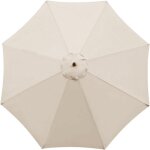 Toile de rechange pour parasol de jardin, terrasse avec 6 / 8 baleines, 2, 7 m / 3 m, beige - 3 m, 8 ... Toile de rechange pour parasol de jardin, terrasse avec 6 / 8 baleines, 2, 7 m / 3 m, beige - 3 m, 8 ...