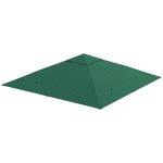 Toile de rechange pour pavillon tonnelle tente 3 x 3 m polyester haute densit� 180 g / m rev�tement pa ...