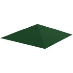 Toile de rechange pour pavillon tonnelle tente 3 x 3 m polyester haute densit� 180 g / m rev�tement pa ...