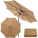 Toile de rechange universelle pour parasol de jardin, terrasse, cour, plage, piscine, marché (3 m / 8 ... Toile de rechange universelle pour parasol de jardin, terrasse, cour, plage, piscine, marché (3 m / 8 ...