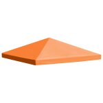 Toile suprieure de belvdre 310 g / m 3 x 3 m orange