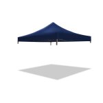 Toit de rechange pour barnum pliant professionnel 3 x 4, 5 m bleu