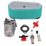 Tondeuse autoporte compatible carburateur 12. 5 briggs&stratton lmt 5 - 4993 accessoire de moteur walbro ...