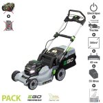 Tondeuse �lectrique sans fil ego lame 42cm sans batterie ni chargeur
