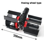 Tondeuse  gazon multifonctionnelle, accessoire de coupe gazon avec lames interchangeables, roue desserrage ...