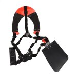 Tondeuse professionnelle double bandoulire tondeuse ceinture en nylon pour dbroussailleuse jardin pelouse ...