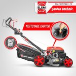 Tondeuse thermique autotract�e 173cc - 50. 6cm avec d�marrage �lectrique - mulching - �jection lat�rale ...