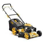 Tondeuse thermique autotracte 196cm3 - coupe 53cm - fonction 3 en 1 (ramassage, jection latrale, mulching) ...