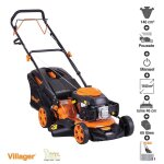 Tondeuse thermique mulching 146cc 3 en 1 coupe 46cm villager atlas 4011t Tondeuse thermique mulching 146cc 3 en 1 coupe 46cm villager atlas 4011t