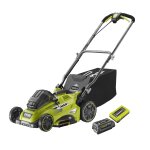 Tondeuse ryobi 36v - coupe 40cm - 1 batterie 5, 0ah - 1 chargeur - rlm36x41h50pg