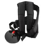 Tondeuse universelle double bandoulire tondeuse polyester ceinture en forme de m pour dbroussailleuse ...