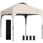 Tonnelle barnum automatique pop - up dim. 2, 53l x 2, 53l x 2, 68h m hauteur r�glable nombreux accessoires ...