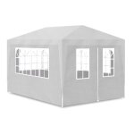 Tonnelle de jardin / pavillon de jardin / tente de rception chapiteau blanc 3x4m
