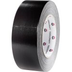 Toolcraft 54b48l40sc 54b48l40sc ruban adhsif en tissu gaffer noir (l xl) 40m x 48mm 40m