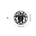 Tortue ornements muraux en m�tal, pendentif artistique suspendu, salon, chambre a coucher, jardin ext�rieur, ...