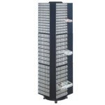 Tour piv. p. 12 rangements s�rie 15 680x680x1760mm raaco
