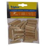 Tourillons bois - 10x40 mm