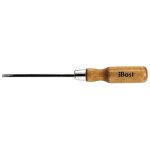 Tournevis bost manche bois électricien - lame plate - 5 x 125 mm - 600070 Tournevis bost manche bois électricien - lame plate - 5 x 125 mm - 600070