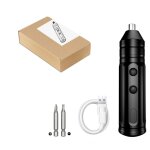 Tournevis lectrique sans fil, perceuse lectrique rechargeable sans balais pour le travail  domicile ...