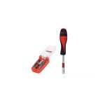 Tournevis porte - embouts extra - fin ultimate avec 15 embouts de vissage torsionpower Tournevis porte - embouts extra - fin ultimate avec 15 embouts de vissage torsionpower