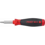 Tournevis porte - embout wiha pocketmax magnétique + 8 embouts standard - 45292 Tournevis porte - embout wiha pocketmax magnétique + 8 embouts standard - 45292
