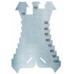 Tracette de couvreur inox trempe
