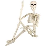 Trahoo - squelette articul� d'halloween, squelette d'halloween complet de 93 cm avec articulations mobiles ...