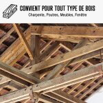 Traitement anti termite charpente et poutre 200 l