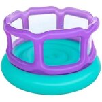 Trampoline gonflable - bestway - laugh 'n leapâ¿ - 1, 52 m x 84 cm - espace sûr - design coloré Trampoline gonflable - bestway - laugh 'n leapâ¿ - 1, 52 m x 84 cm - espace sûr - design coloré