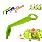 Trancheur manuel a vis en spirale, lame, trancheur portable, pommes de terre, carottes, concombre, légumes, ... Trancheur manuel a vis en spirale, lame, trancheur portable, pommes de terre, carottes, concombre, légumes, ...