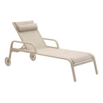 Transat en aluminium osmala beige / argile - hesp�ride