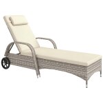 Transat bain de soleil grand confort : matelas, t�ti�re, inclinaison r�glable multipositions, accoudoirs, ...