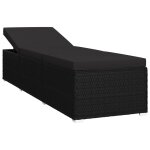 Transat chaise longue bain de soleil lit de jardin terrasse meuble d'extérieur avec coussin résine tressée ... Transat chaise longue bain de soleil lit de jardin terrasse meuble d'extérieur avec coussin résine tressée ...
