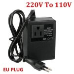 Transformateur ac 220v  110v eu plug 200w