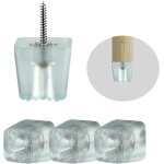 Trap�zo�dal patin antiderapant, patin chaise protection contre l'humidit� des pieds de meubles�pour ...