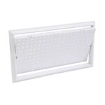 Trappe de visite nicoll utv2010 rectangulaire 4 carreaux 20x10cm pour baignoire en pvc Trappe de visite nicoll utv2010 rectangulaire 4 carreaux 20x10cm pour baignoire en pvc