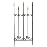 Treillage jardin fer plantes 108x46cm