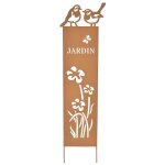 Treillage jardin fleuri 30x120cm