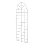 Treillage tuteur mural 180 x 70 cm décoration de jardin plantes grimpantes en métal blanc 10 0003907 Treillage tuteur mural 180 x 70 cm décoration de jardin plantes grimpantes en métal blanc 10 0003907