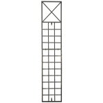 Treillis d�coration mural jardin roses plantes grimpantes m�tal bronze 10 0003900