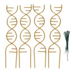 Treillis pour plantes grimpantes d'intérieur, 4 pièces, facile à installer, en métal, pour plantes d'intérieur ... Treillis pour plantes grimpantes d'intérieur, 4 pièces, facile à installer, en métal, pour plantes d'intérieur ...