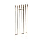Treillis support pour plantes grimpantes d�coration de jardin en m�tal bronze 10 0003874