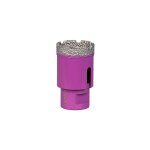 Tr�pan diamant m14 d. 35 mm � sec - c�ramique, fa�ence, marbre, granit