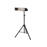 Tr�pied pour radiateur electrique - 1. 1 - 1. 8 m - noir