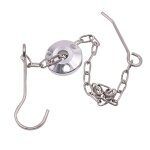 Trépied télescopique portable 3 sections en alliage d'aluminium, porte - pot suspendu de camping en plein ... Trépied télescopique portable 3 sections en alliage d'aluminium, porte - pot suspendu de camping en plein ...