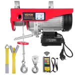 Treuil palan lectrique 400 kg - vevor - levage  cble 850 w treuil - palan 10 m / min