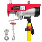 Treuil palan électrique 600 kg - vevor - levage à câble 1150 w treuil - palan 10 m / min Treuil palan électrique 600 kg - vevor - levage à câble 1150 w treuil - palan 10 m / min