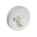 Treuil volet plastique octogonal 160x60 mm. sangle 22 mm.