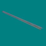 Tringle 1 / 2 ronde pour cremone en applique jardinier massard j062753